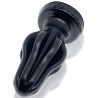 Oxballs Plug silicone AirHole S 9 x 4cm Noir